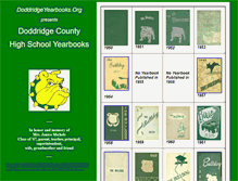 Tablet Screenshot of doddridgeyearbooks.org